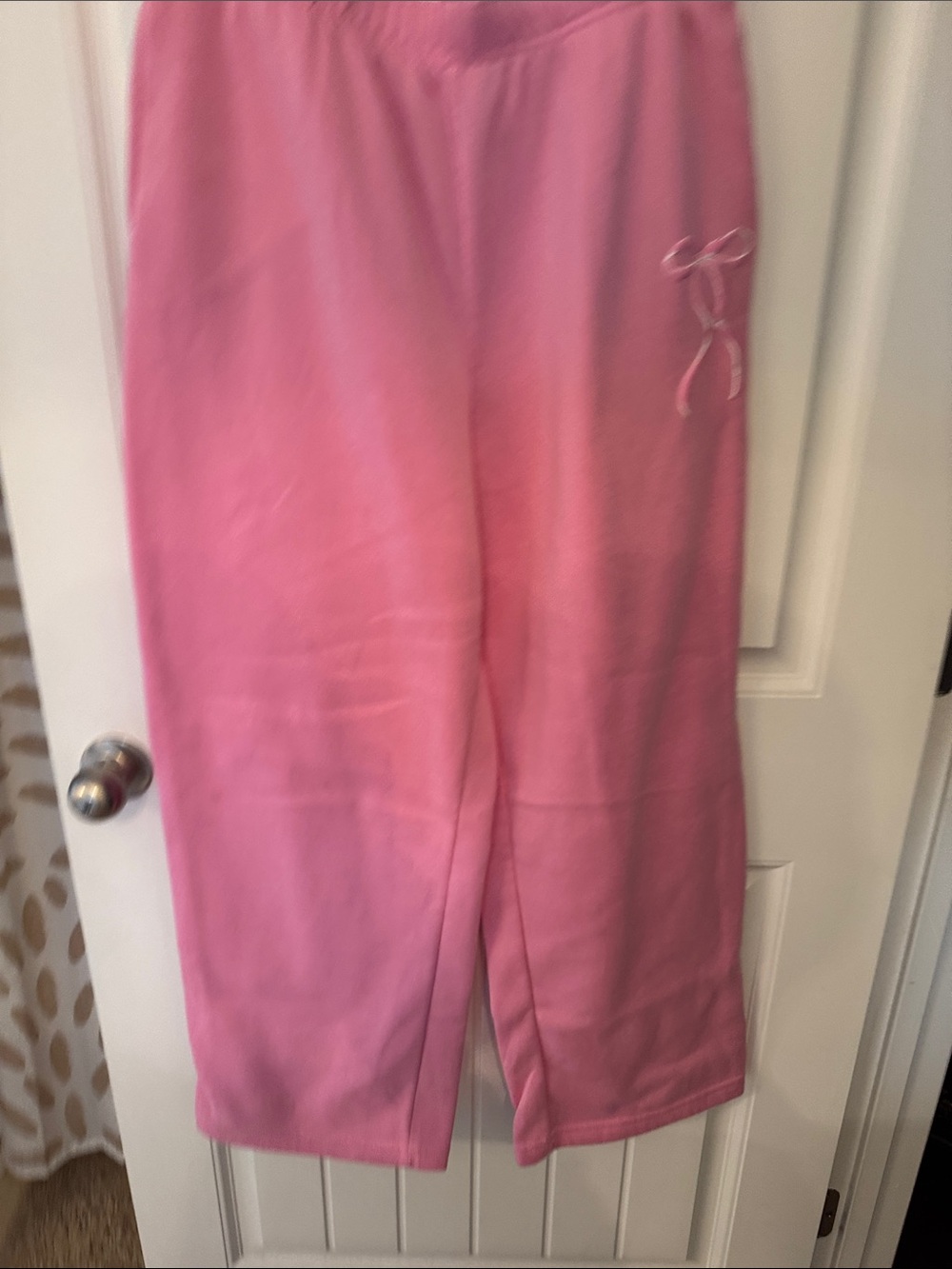 Strawberry Skye Pink Lounge Pants with Drawstring Waist